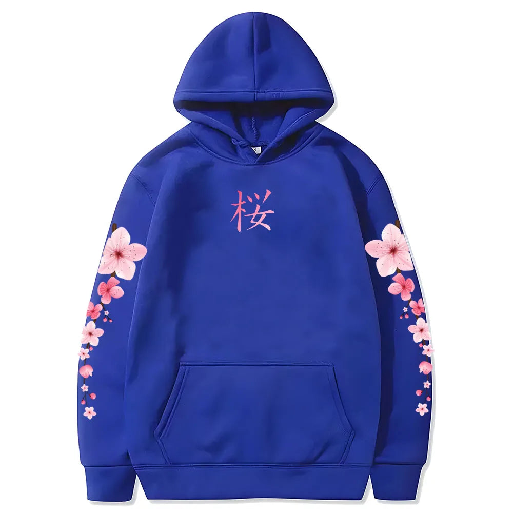 Sakura Blossom Graphic Hoodie
