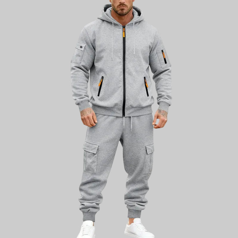 Men's Fleece Hooded Set