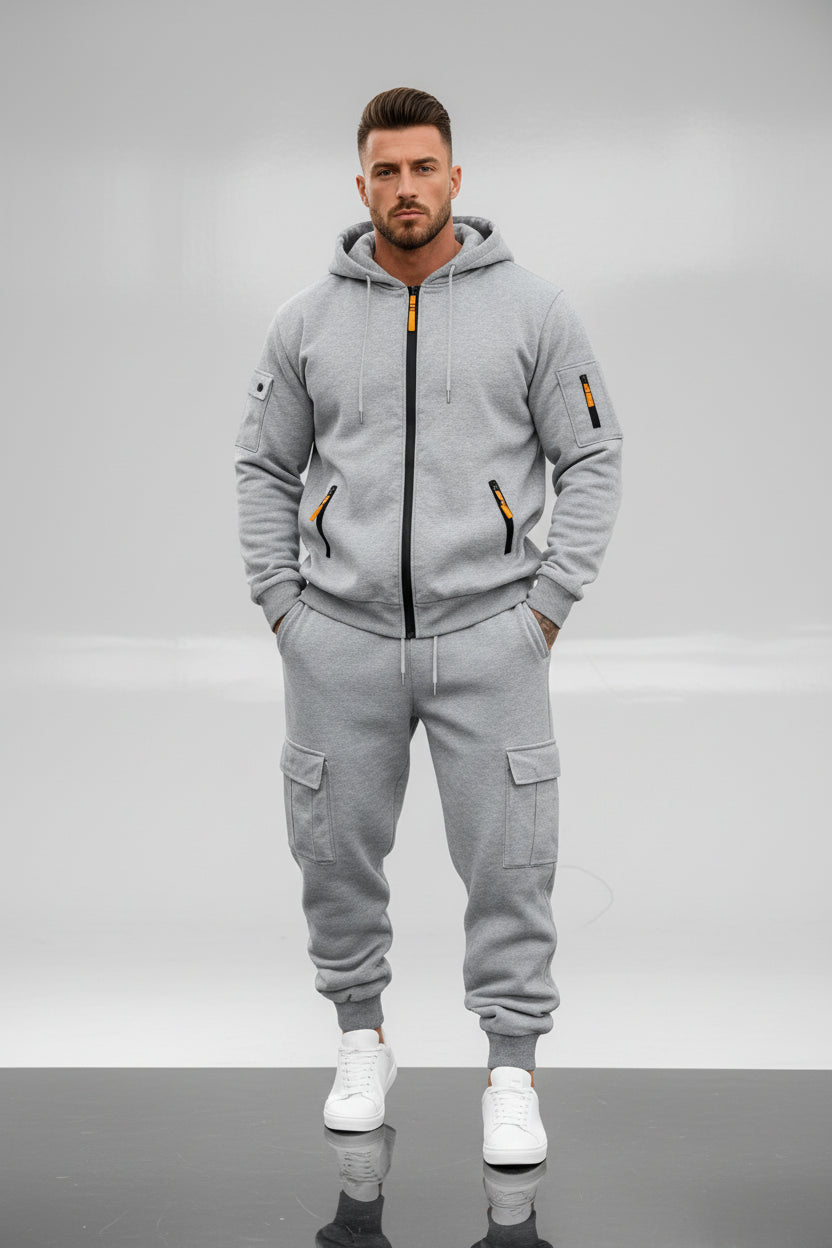 Men's Fleece Hooded Set