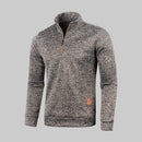 Half-Zip Sweatshirt – Minimal Warm Pullover