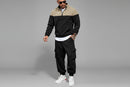 Fleece Contrast Casual Co-ord