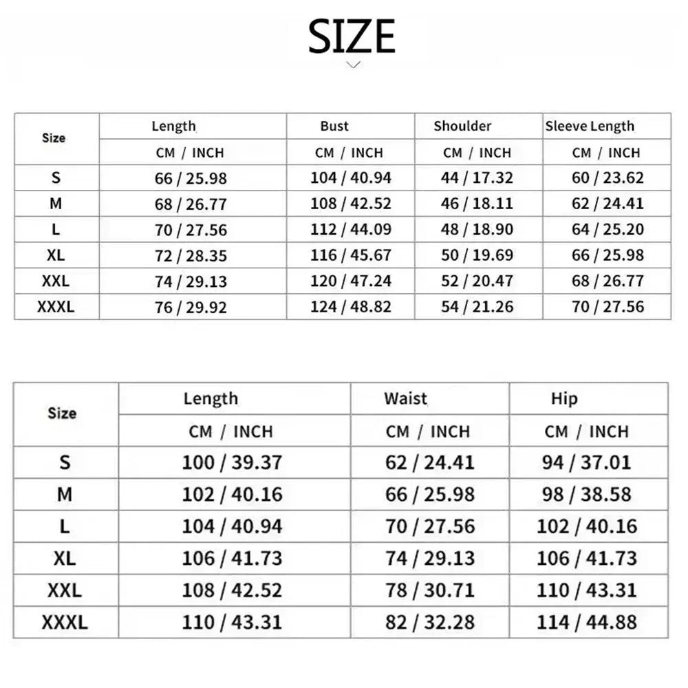 Men's Printed Hoodie Set