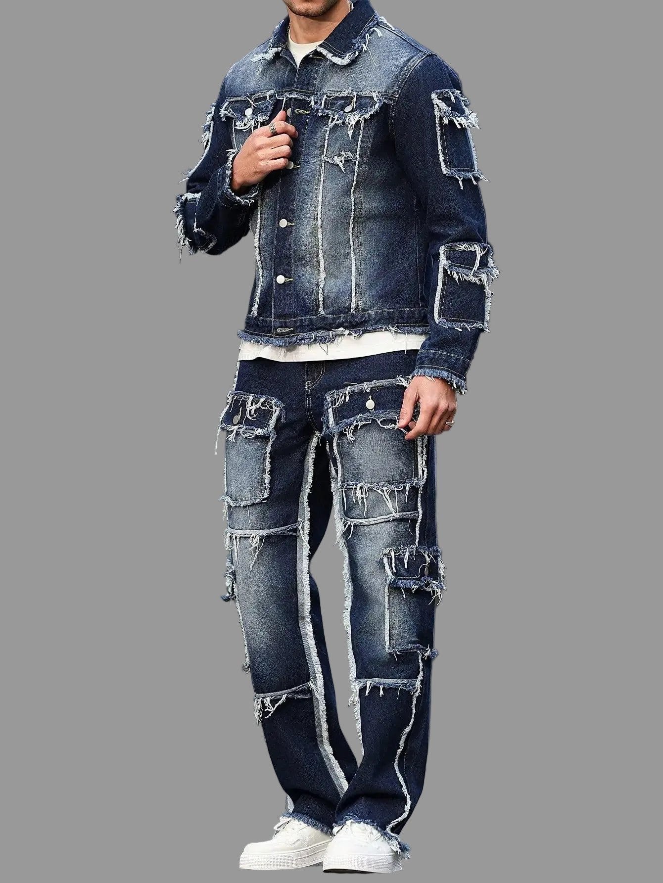 Premium Blue Denim Co-ord