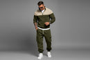 Fleece Contrast Casual Co-ord