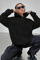 Women's 'God Got Me' Oversized Fleece Hoodie