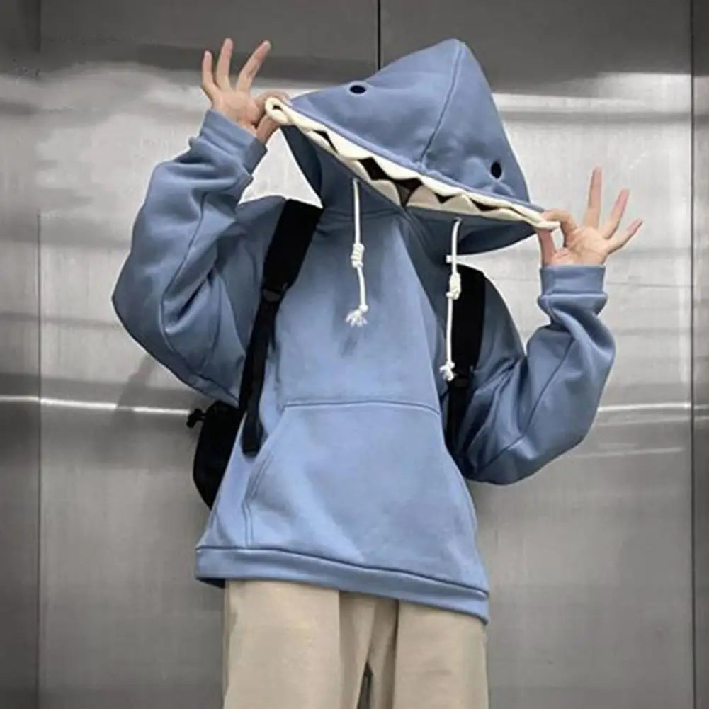 Shark Hoodie – Oversized Streetwear Pullover