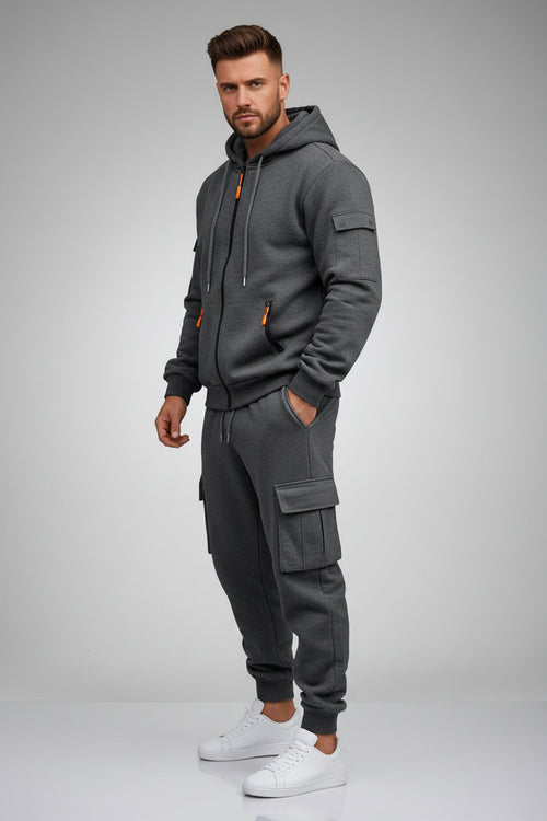 Men's Fleece Hooded Set