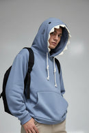 Shark Cartoon Pullover Hoodie