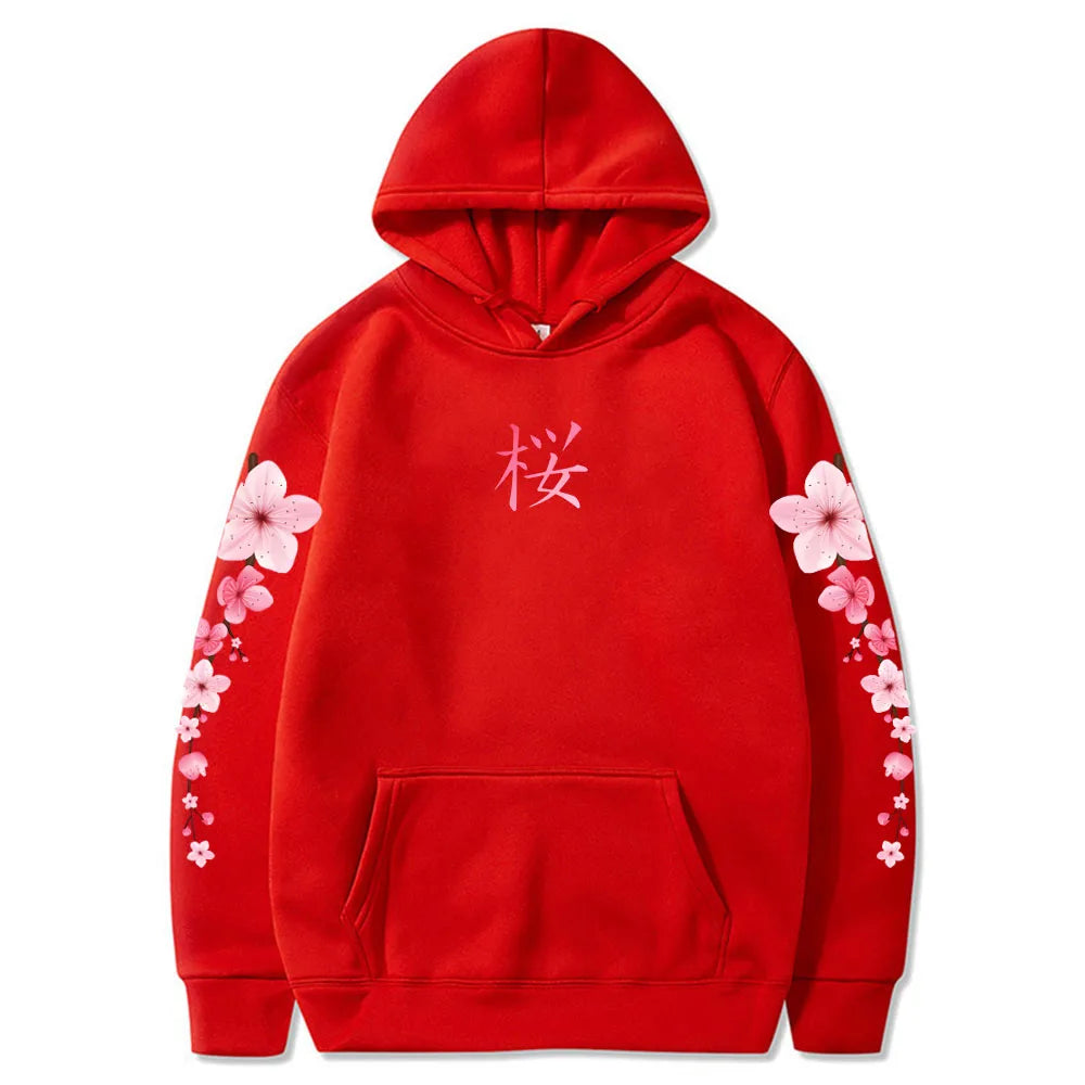 Sakura Blossom Graphic Hoodie