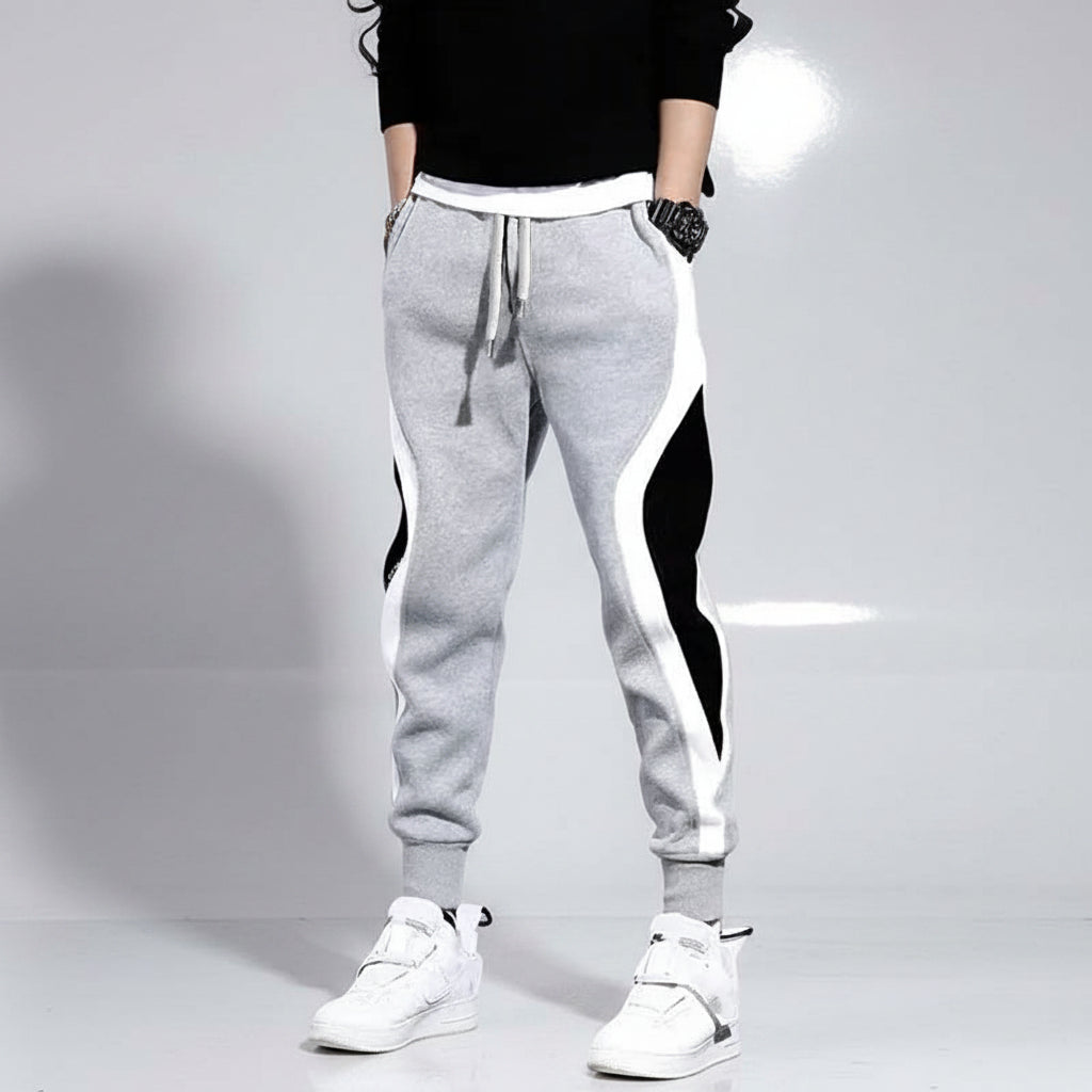 Tapered Colour-Block Joggers