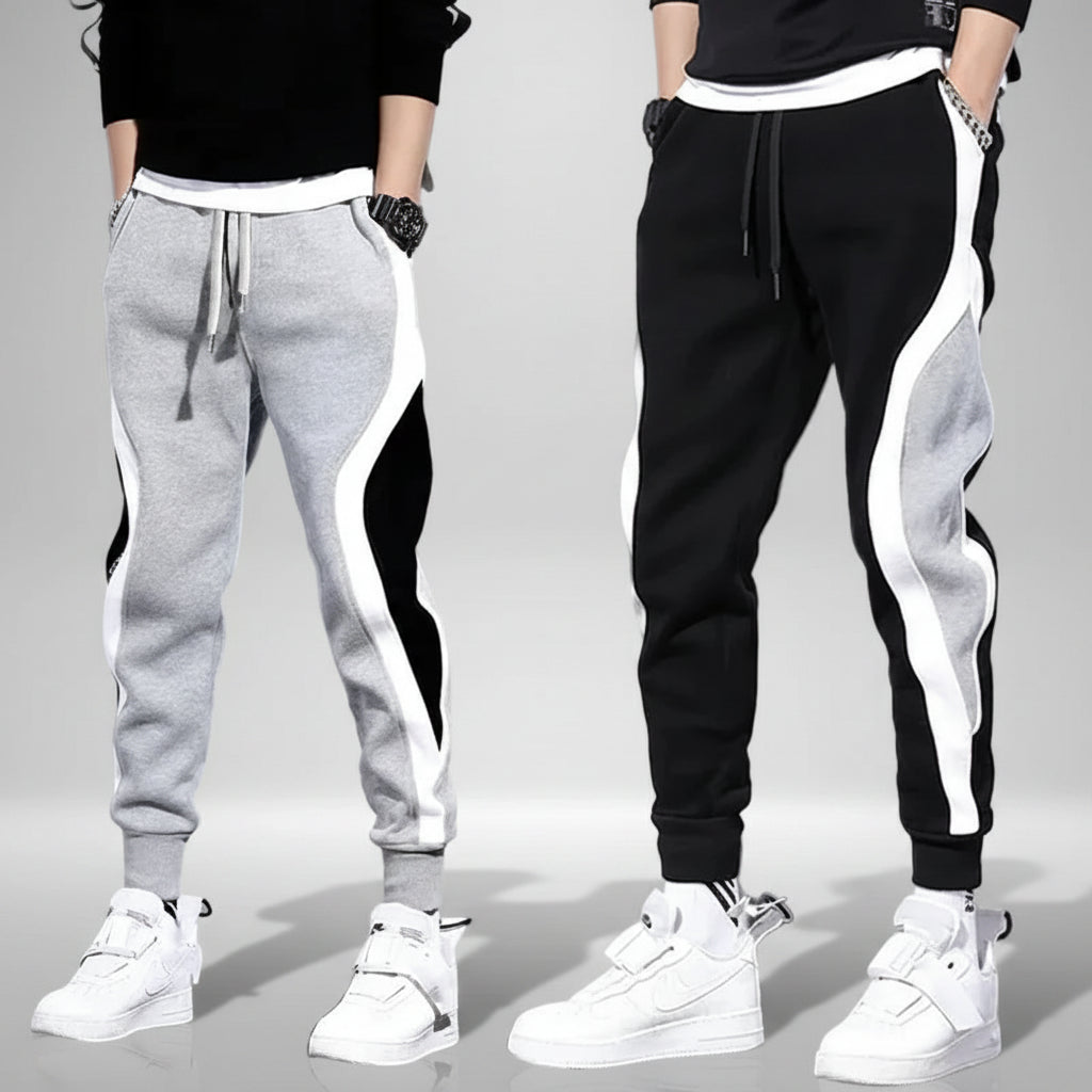 Tapered Colour-Block Joggers