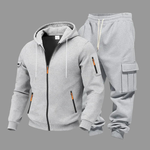 Men's Fleece Hooded Set