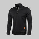Half-Zip Sweatshirt – Minimal Warm Pullover