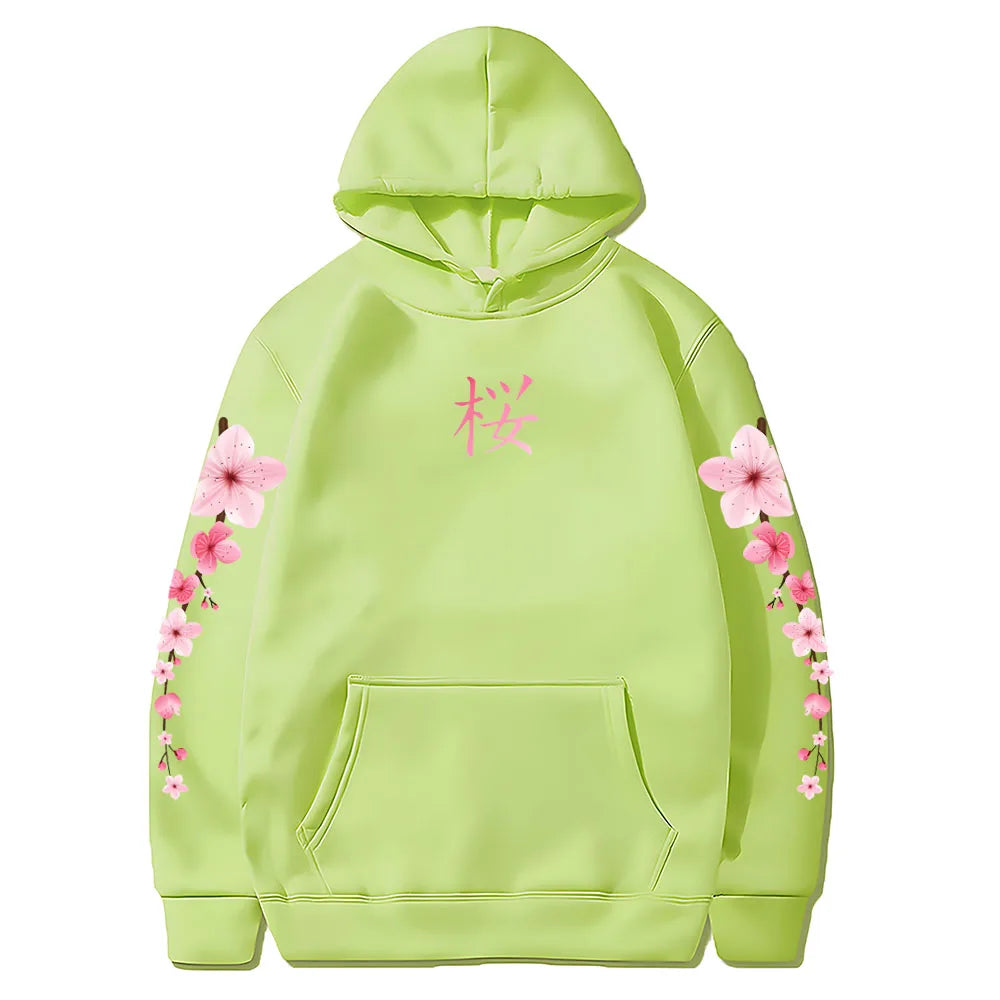Sakura Blossom Graphic Hoodie