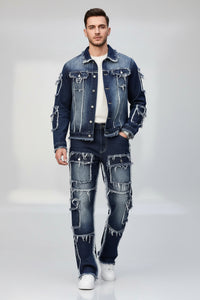 Premium Blue Denim Co-ord
