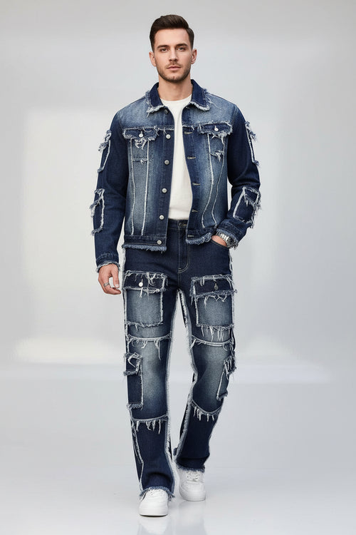 Premium Blue Denim Co-ord