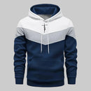 Men’s Tricolor Casual Tracksuit Set – Autumn/Winter Hoodie & Elastic Waist Sweatpants | Comfortable Daily Sportswear