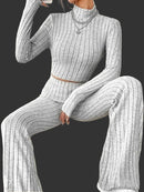 Knit Slim Two-Piece Set
