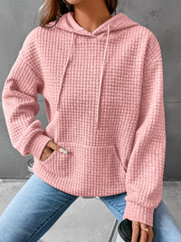 Women's Waffle Knit Hoodie