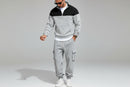 Fleece Contrast Casual Co-ord