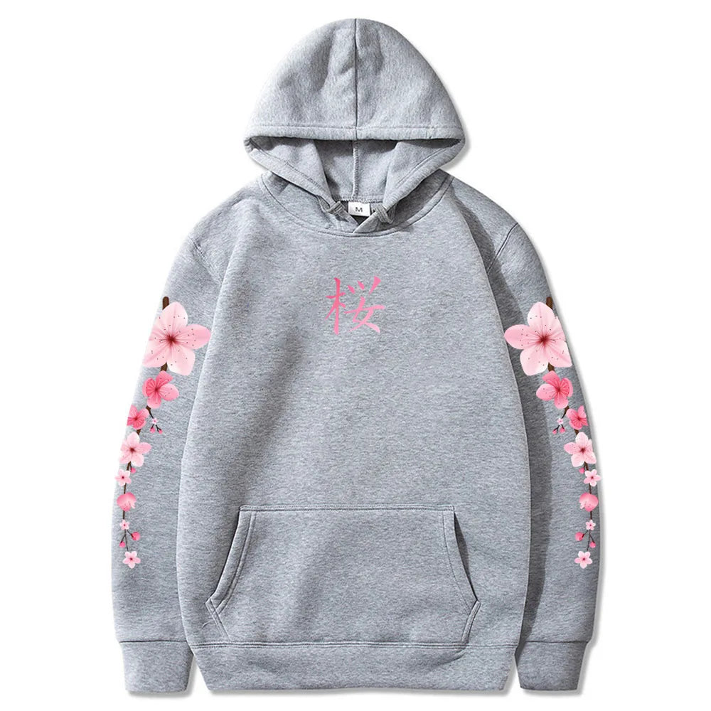 Sakura Blossom Graphic Hoodie
