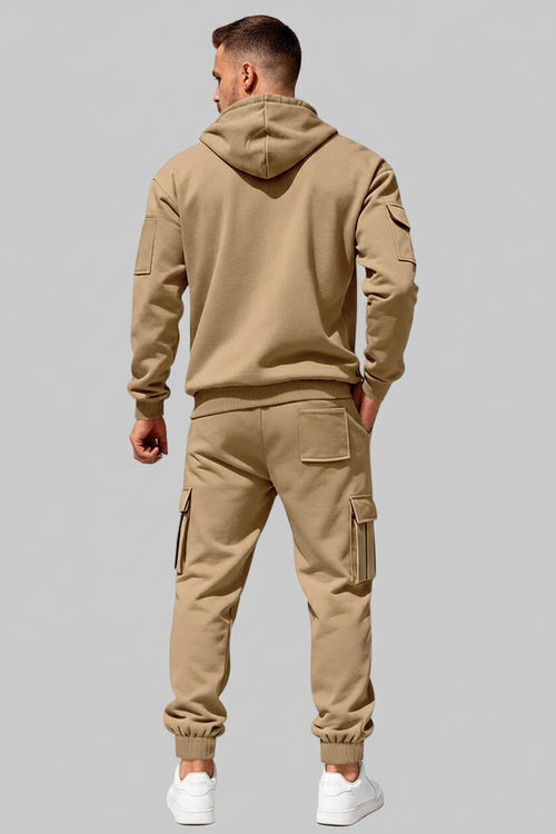 Men's Fleece Hooded Set