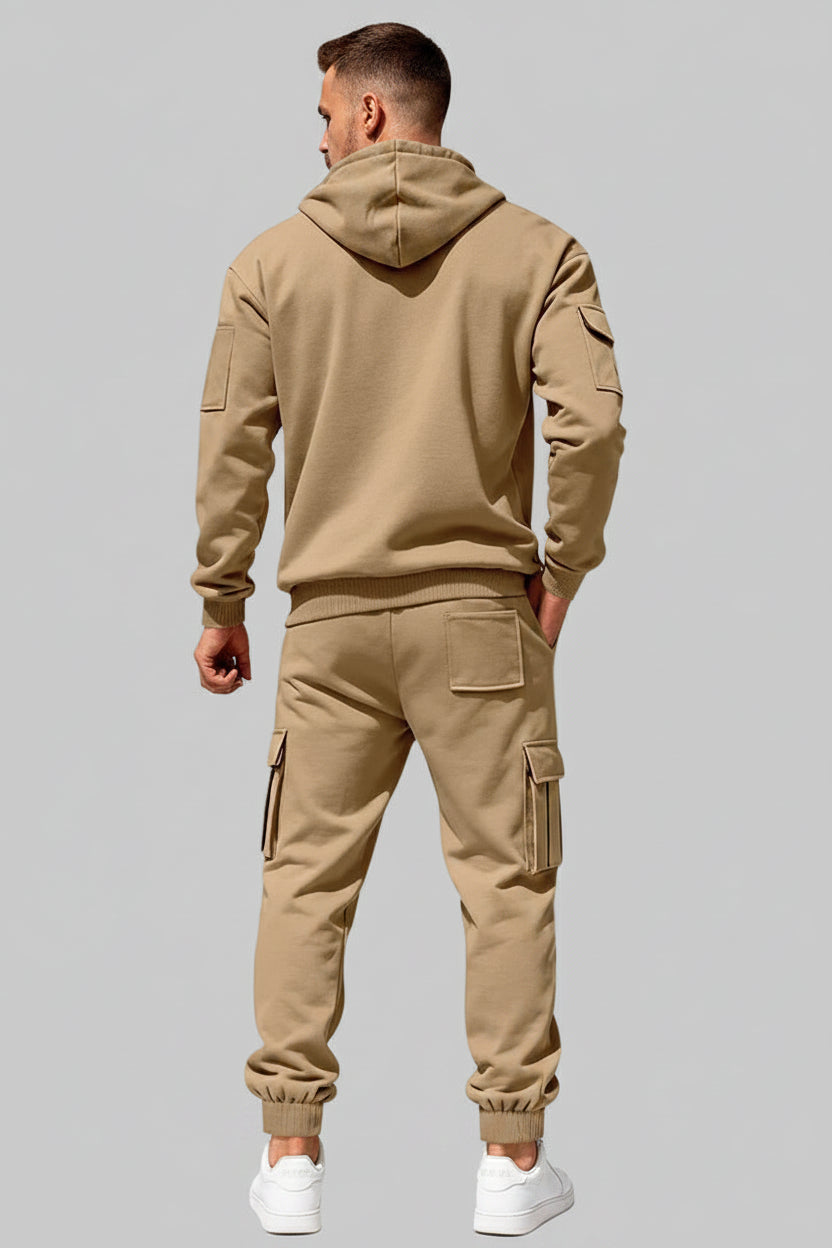 Men's Fleece Hooded Set