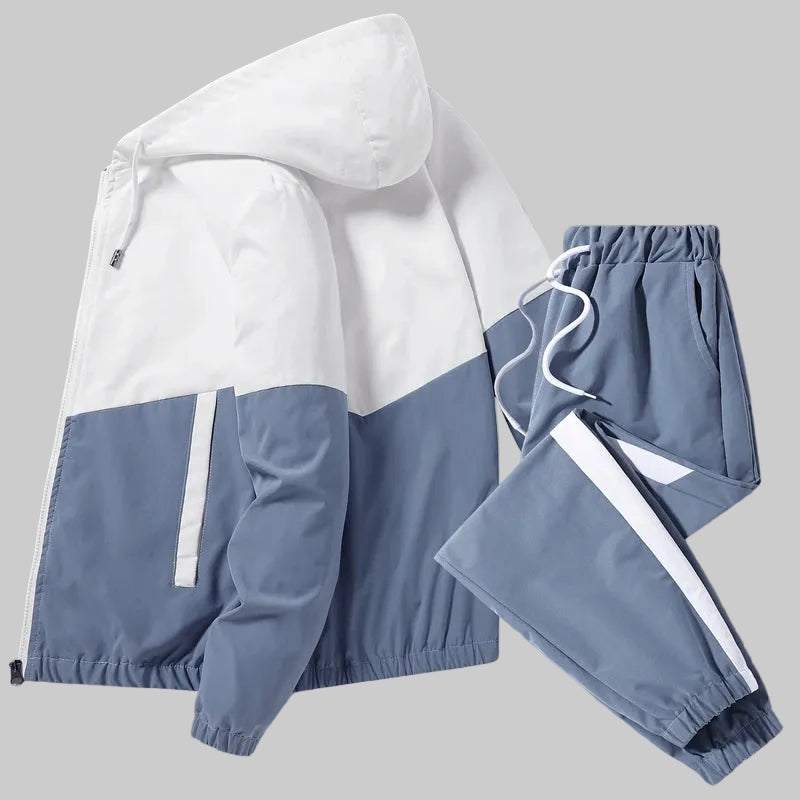 Men's Zip Tracksuit Set