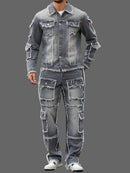 Grey Denim Street Set
