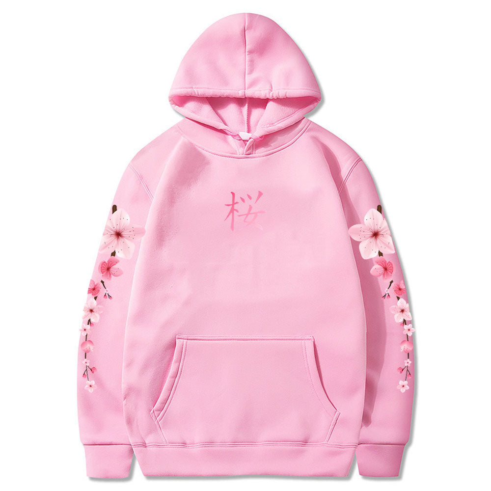 Sakura Blossom Graphic Hoodie