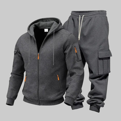 Men's Fleece Hooded Set