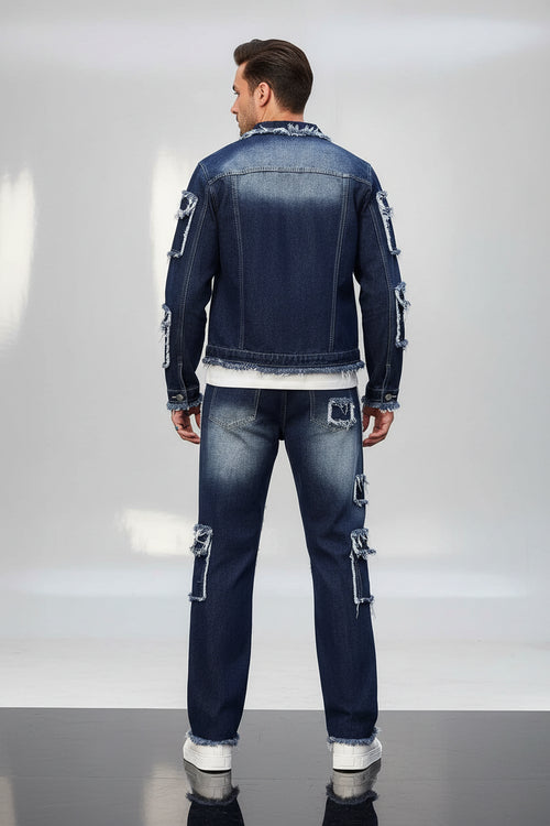 Premium Blue Denim Co-ord