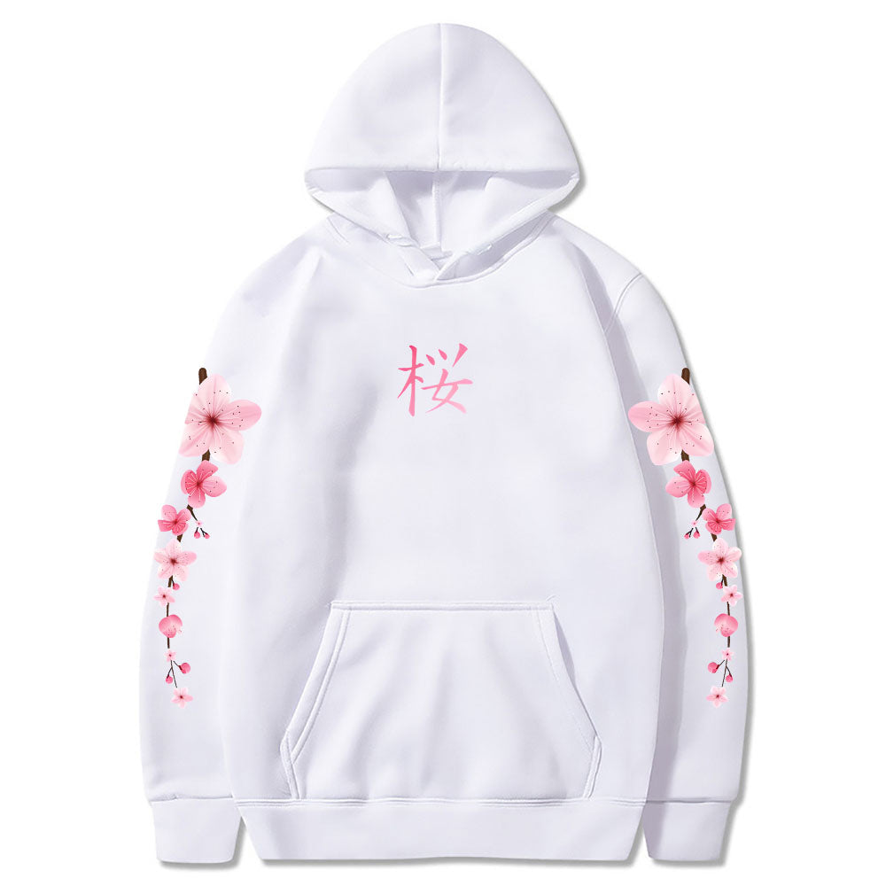 Sakura Blossom Graphic Hoodie