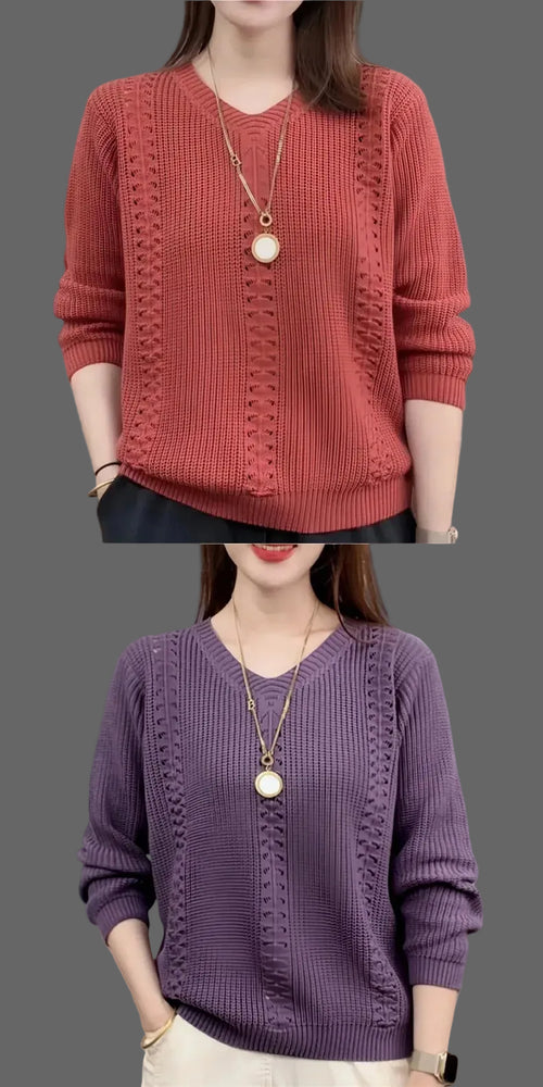 V-Neck Trend Sweater