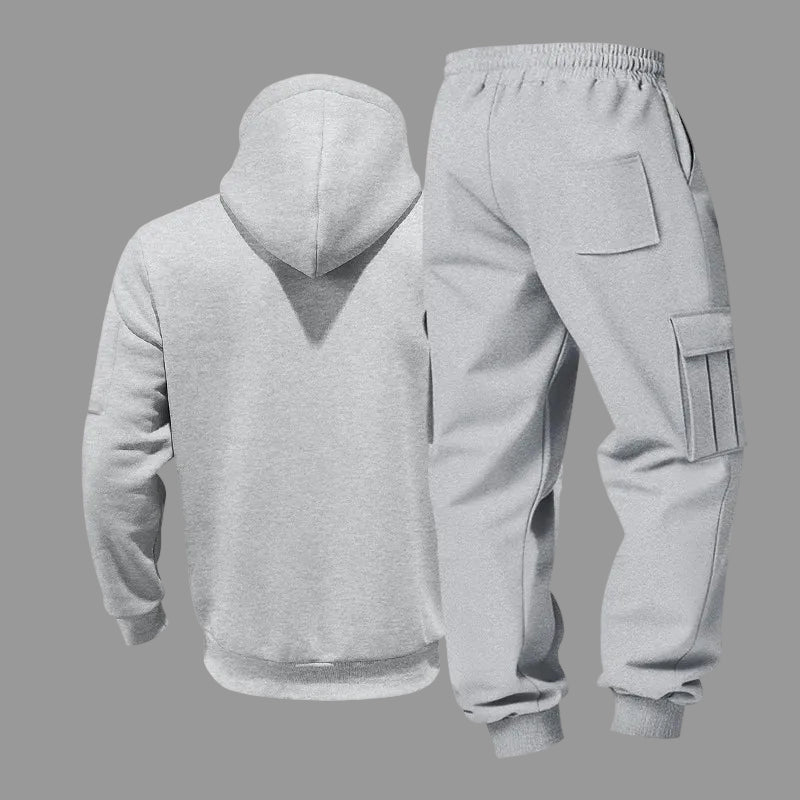 Men's Fleece Hooded Set