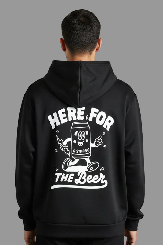 Bold Black Unisex Hoodie