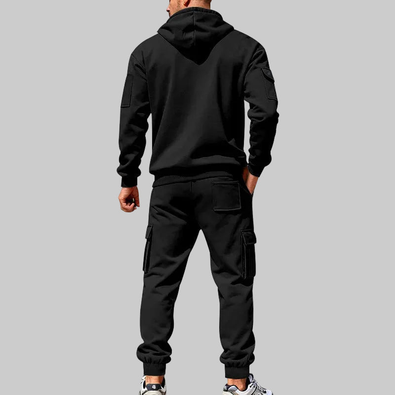 Men's Fleece Hooded Set
