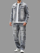 Grey Denim Street Set