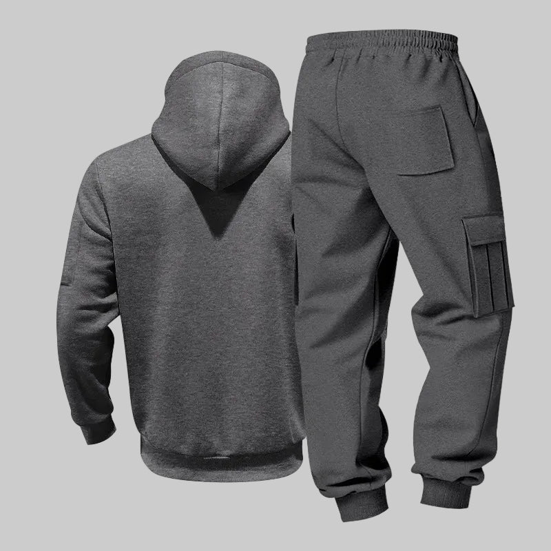 Men's Fleece Hooded Set