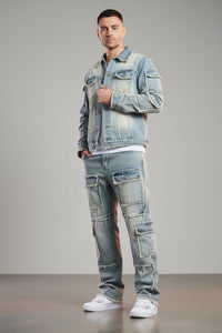 Washed Denim Co-ord Set