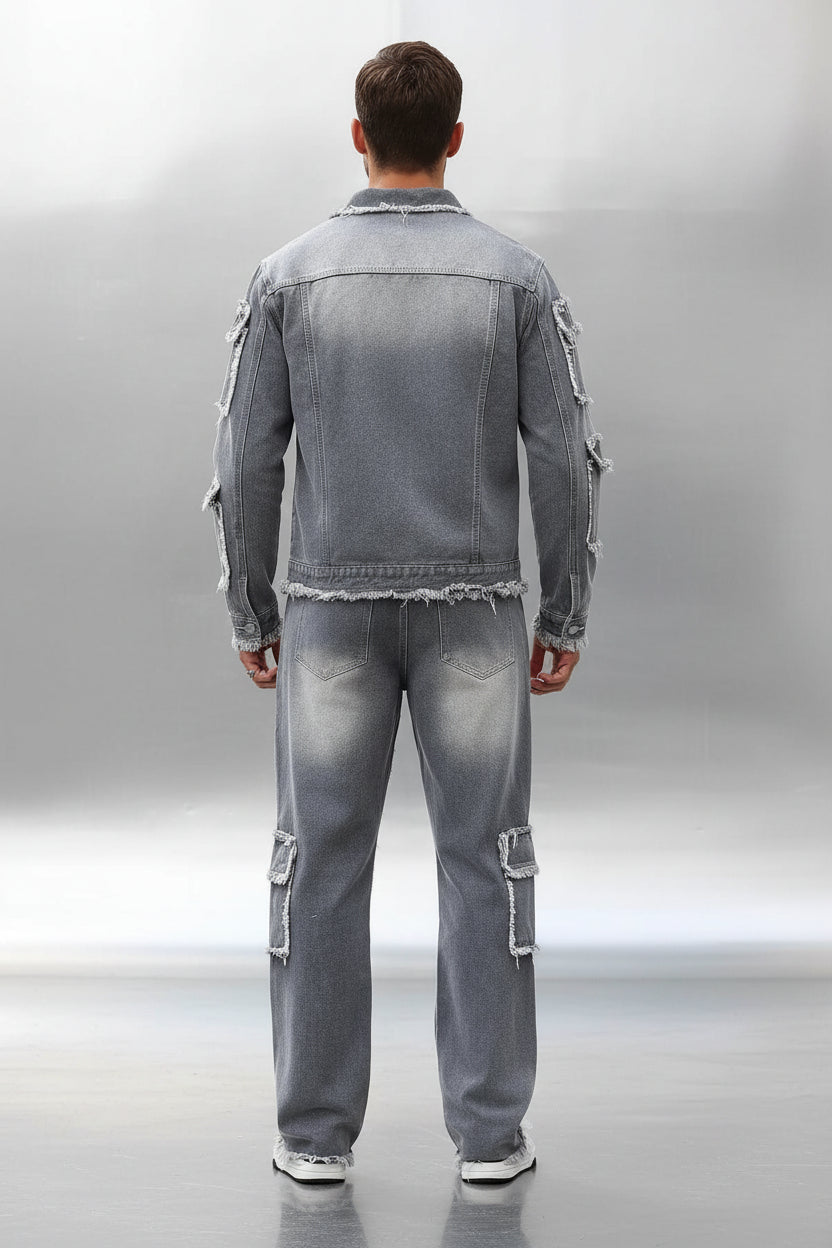 Grey Denim Street Set