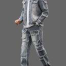 Grey Denim Street Set