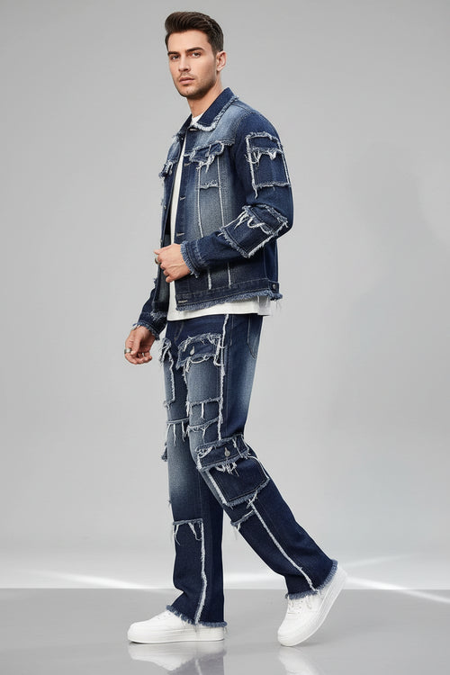 Premium Blue Denim Co-ord