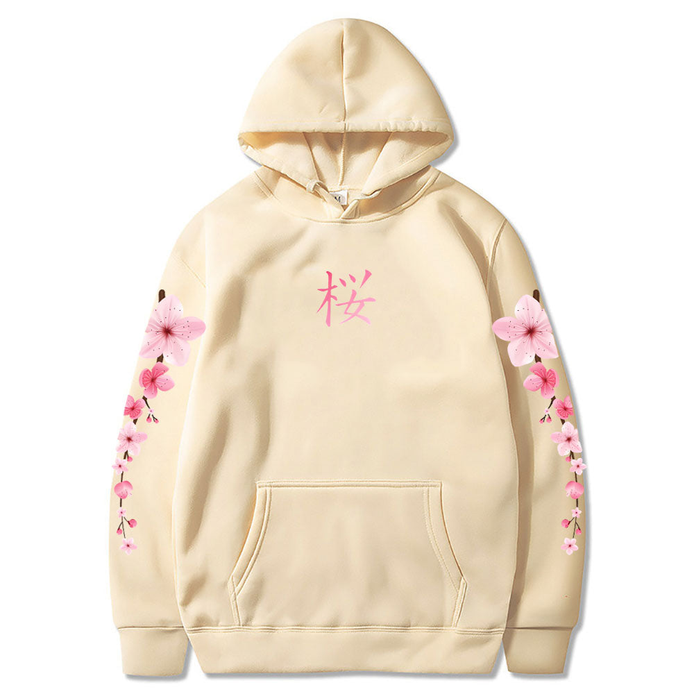Sakura Blossom Graphic Hoodie