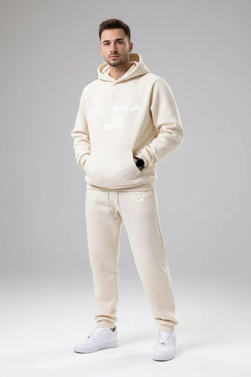 Fleece Zip Hoodie Set