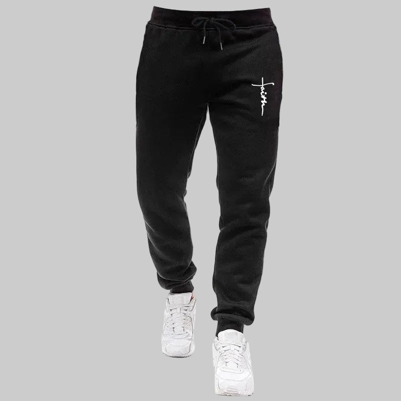 Men’s Tricolor Casual Tracksuit Set – Autumn/Winter Hoodie & Elastic Waist Sweatpants | Comfortable Daily Sportswear