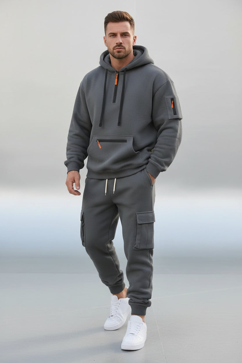 Knit Fleece Sweater Set