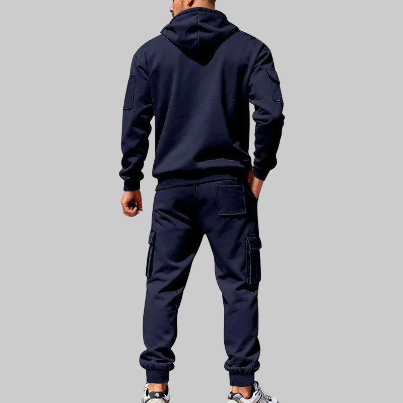 Men's Fleece Hooded Set