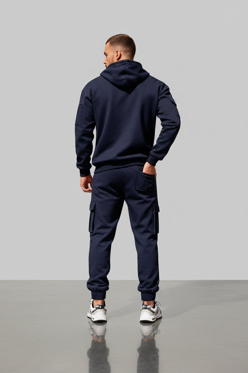 Men's Fleece Hooded Set
