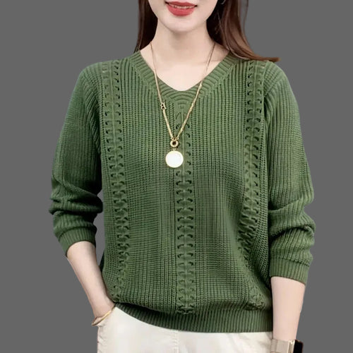 V-Neck Trend Sweater
